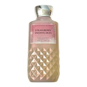 Bath & Body Works Strawberry Snowflakes Shower Gel NEW